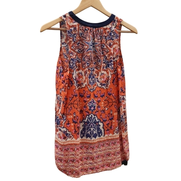 Vanessavirginia Finn Tank top 100% silk Size Small - Picture 5 of 9